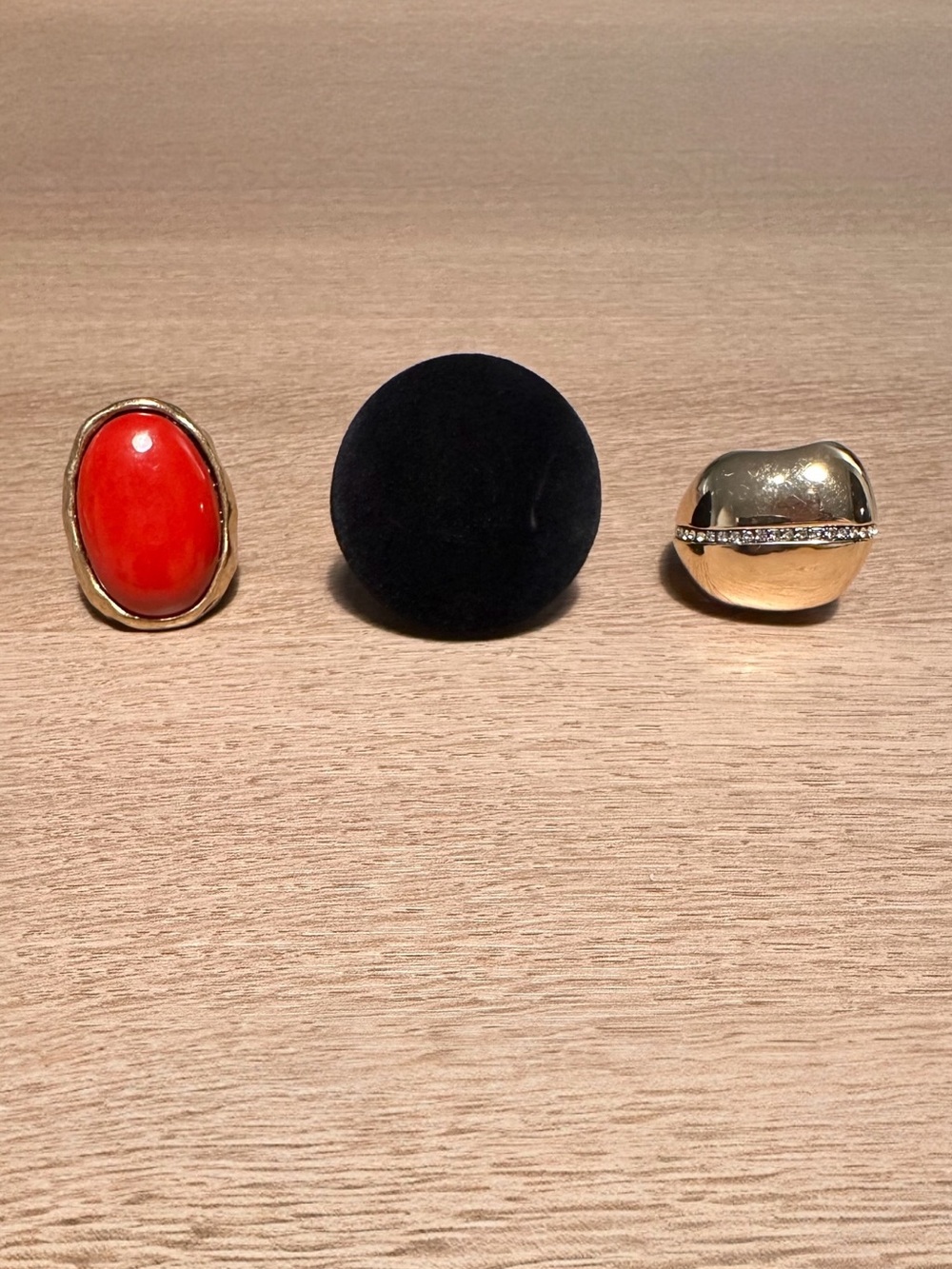 Zara Set of 3 Statements Rings